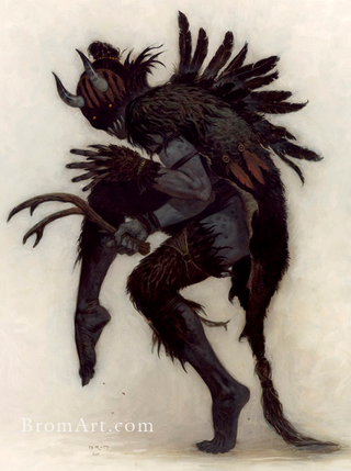 Illustration for article titled A bigger, badder, and better Krampus digs deep into the title character’s mythology